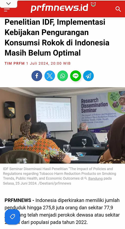 Kebijakan Pengurangan Konsumsi Rokok - Pikiran Rakyat